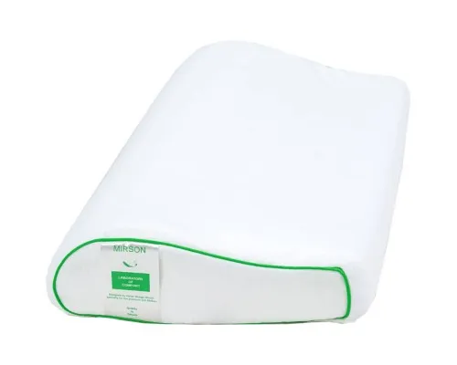 Подушка MirSon ортопедична 6121 Green nature Julia Kiddy 50х29х5/8 (2200003262759)