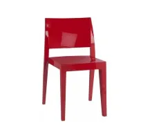 Кухонний стілець PAPATYA gyza суцільно-червоний (2258)