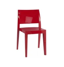 Кухонный стул PAPATYA gyza сплошно-красный (2258)