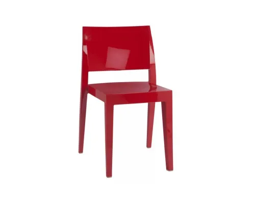 Кухонний стілець PAPATYA gyza суцільно-червоний (2258)