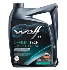 Моторна олива Wolf OFFICIALTECH 5W30 C3 SP EXTRA 4л (1049359)