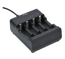 Зарядний пристрій для акумуляторів EnerGenie inputMicro-USB(5В/2А), Ni-MH/Ni-CD, AA/AAA (BC-USB-01)