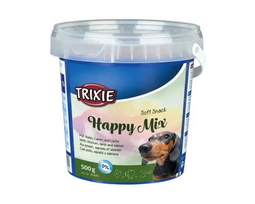 Ласощі для собак Trixie Happy Mix 500 г (асорті) (4011905314952)