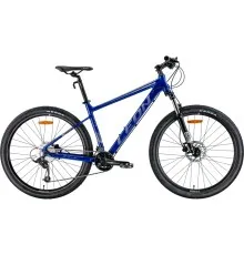 Велосипед Leon 27.5" XC-70 AM Hydraulic Lock Out HDD рама-18" 2022 Blue/Grey (OPS-LN-27.5-134)