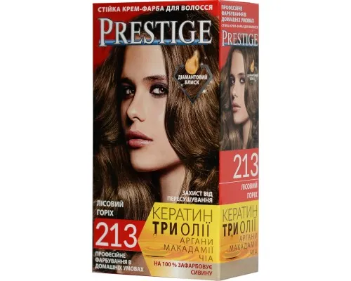 Краска для волос Vips Prestige 213 - Лесной орех 115 мл (3800010504164)