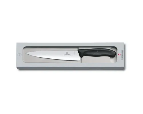 Кухонный нож Victorinox SwissClassic Carving 19см Black (6.8003.19G)