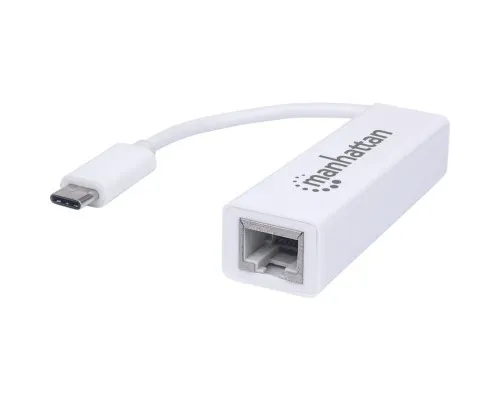 Переходник USB-C to Ethernet RJ45 1000 Mb Manhattan Intracom (507585)
