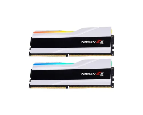 Модуль памяти для компьютера DDR5 32GB (2x16GB) 6000 MHz Trident Z5 RGB White G.Skill (F5-6000J3636F16GX2-TZ5RW)