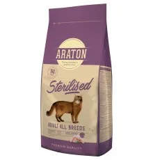 Сухой корм для кошек ARATON STERILISED Adult All Breeds 15 кг (ART47473)