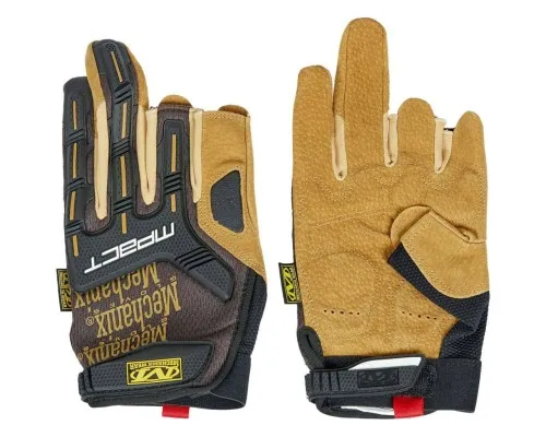 Тактичні рукавички Mechanix M-Pact Framer Leather M Brown (LFR-75-009)