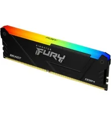 Модуль пам'яті для комп'ютера DDR4 16GB 3733 MHz Beast RGB Kingston Fury (ex.HyperX) (KF437C19BB12A/16)