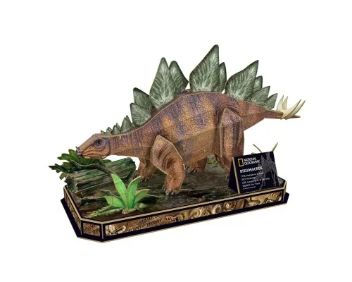 Пазл Cubic Fun 3D National Geographic Dino Стегозавр (DS1054h)