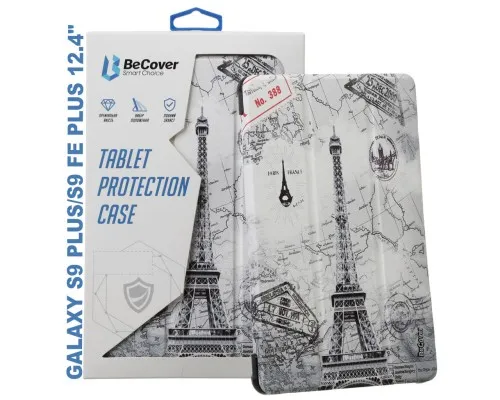 Чохол до планшета BeCover Smart Case Samsung Tab S9 Plus (SM-X810/SM-X816)/S9 FE Plus (SM-X610/SM-X616) 12.4 Paris (710380)