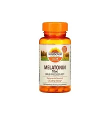 Аминокислота Sundown Мелатонин, 10 мг, Melatonin, Sundown Naturals, 90 капсул (SDN19484)