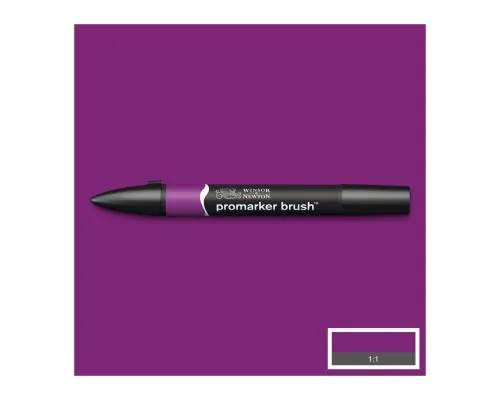 Маркер Winsor&Newton двосторонній Brushmarker, (V735) Сливовий (884955042861)