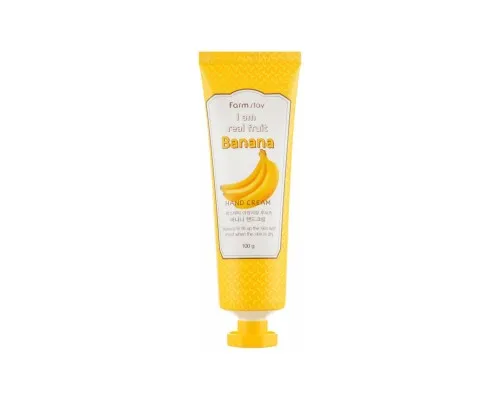 Крем для рук FarmStay I Am Real Fruit Banana Hand Cream З екстрактом банана 100 г (8809338562257)