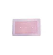 Килимок для ванної Stenson суперпоглинаючий 40 х 60 см прямокутний світло-рожевий (R30937 l.pink)