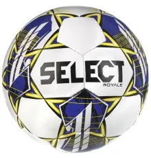 М'яч футбольний Select Royale FIFA v23 білий, фіолетовий Уні 5 (5703543315857)
