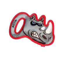 Игрушка для собак GiGwi Mighty Challenge Носорог с пищалкой 25 см (2236)