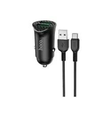 Зарядное устройство HOCO Z39 2xUSB Black (6931474735089)