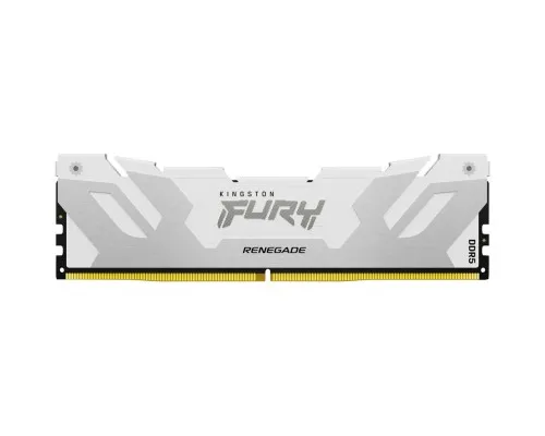 Модуль пам'яті для комп'ютера DDR5 16GB 7600 MHz Renegade White XMP Kingston Fury (ex.HyperX) (KF576C38RW-16)