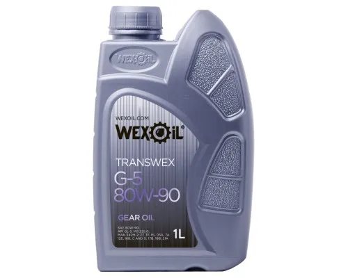 Трансмиссионное масло WEXOIL Transwex 80w90 1л