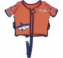 Жилет для купання Aqua Speed Swim Vest With Sleeves 32147-75 помаранчевий Діт 18-30кг (5908217692931)