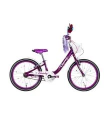 Велосипед Formula Cherry Vbr 20" 10" St 2024 Фіолетовий з бiлим (OPS-FRK-20-210)