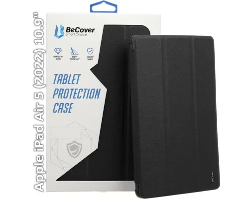 Чохол до планшета BeCover Tri Fold Hard Apple iPad Air (4/5) 2020/2022 10.9" Black (709661) (709661)