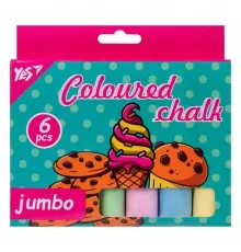Крейда Yes кольорова Sweet Cream 6 шт JUMBO (400498)