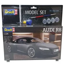 Збірна модель Revell Набір автомобіль Audi R8 рівень 4 масштаб 1:24 (RVL-67057)