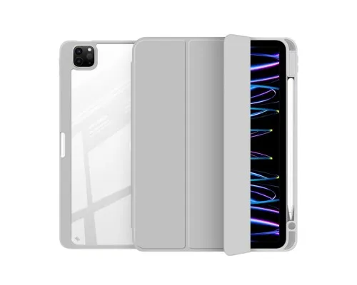 Чохол до планшета BeCover Soft Edge TPU Apple iPad Pro 12.9 2020/2021/2022 Gray (711709)