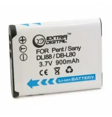 Аккумулятор к фото/видео Extradigital Sanyo DB-L80 (BDS2638)