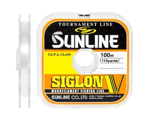 Волосінь Sunline Siglon V 100м #0.8/0.148мм 2кг (1658.04.97)