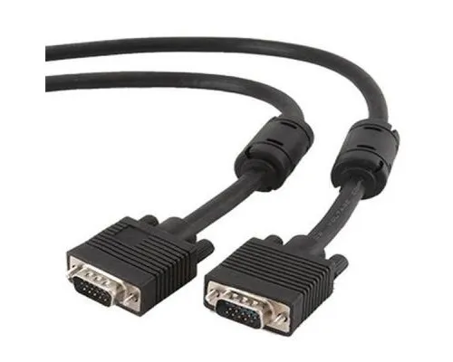 Кабель мультимедійний VGA 1.8m HD15M Pro black REAL-EL (EL123500043)