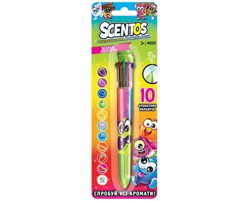 Набір для творчості Scentos Багатобарвна ароматна кулькова ручка (41250)