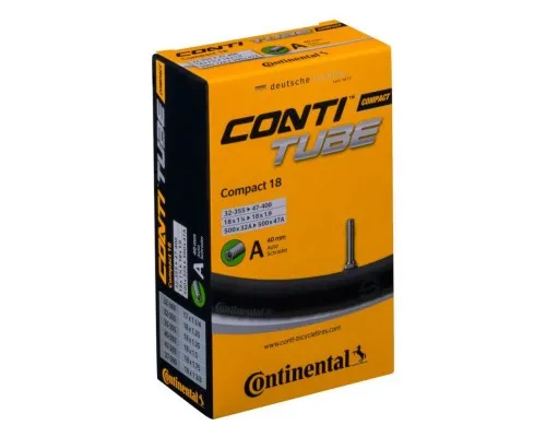 Велосипедна камера Continental Compact 18 32-355 / 47-400 RE AV40mm (180026)