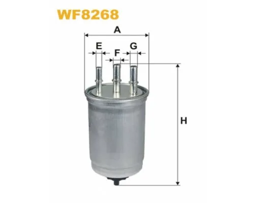 Фільтр паливний Wixfiltron WF8268