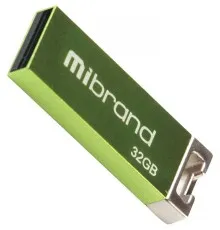 USB флеш накопичувач Mibrand 32GB Сhameleon Light Green USB 2.0 (MI2.0/CH32U6LG)