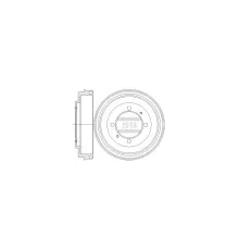 Тормозной диск HI-Q SD4318