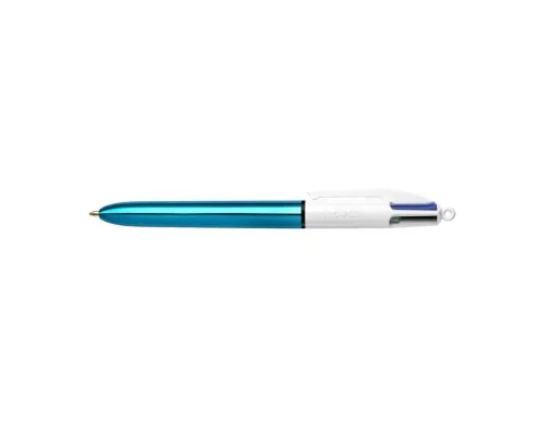Ручка масляная Bic 4 в 1 Colours Shine Blue, голубая (bc982874)