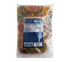 Резинки для грошей Buromax JOBMAX assorted colors, 500 г (BM.5516)