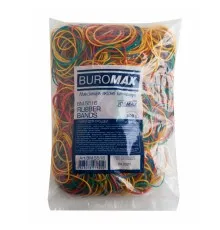 Резинки для денег Buromax JOBMAX assorted colors, 500 г (BM.5516)