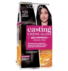 Краска для волос L'Oreal Paris Casting Creme Gloss 100 - Черная ваниль 120 мл (3600522151395)