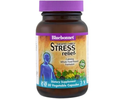 Травы Bluebonnet Nutrition Комплекс для Снятия Стресса, Targeted Choice Stress Relief, (BLB2012)