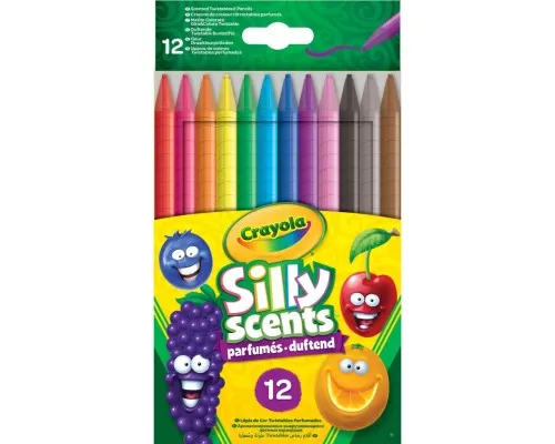 Карандаши цветные Crayola Твист с ароматом 12 шт (256357.024)