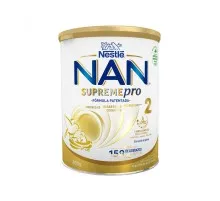 Дитяча суміш Nestle NAN Supreme Pro 2 з олігосахаридами з 6 міс. 800 г (7613035943742)