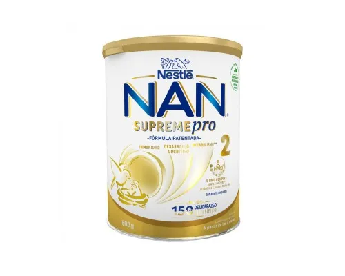 Дитяча суміш Nestle NAN Supreme Pro 2 з олігосахаридами з 6 міс. 800 г (7613035943742)