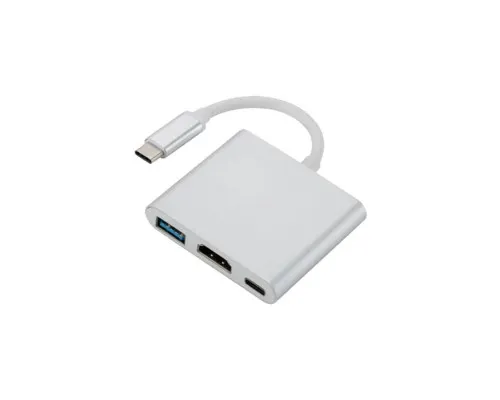 Перехідник Dynamode Dynamode USB3.1 Type-C to 1хHDMI, 1хUSB 3.0, 1хUSB Type-C Fe (Multiport USB 3.1 Type-C to HDMI)