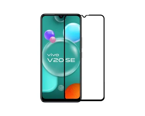 Скло захисне PowerPlant Full screen Vivo V20 SE, Black (GL609444)